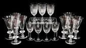 GLASS: BACCARAT, STEUBEN, EIGH