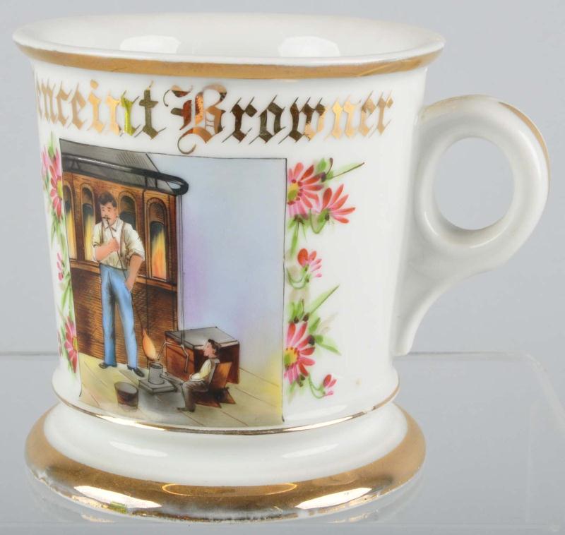 Glass Blower Shaving Mug. 