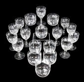 GLASS: BLOWN CUT CRYSTAL BOWLS