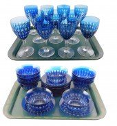 GLASS: BOHEMIAN DESSERT SET, M