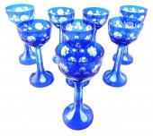 GLASS: BOHEMIAN HAND-BLOWN COB
