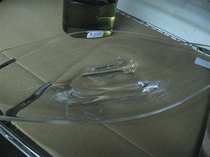 Glass Bowl    steuben, corning, new