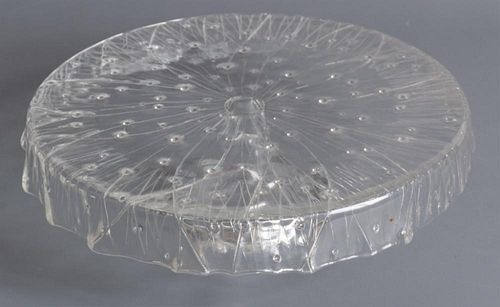 GLASS CAKE PLATEAUGlass cake