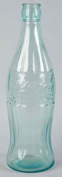 Glass Coca-Cola Display Bottle. 