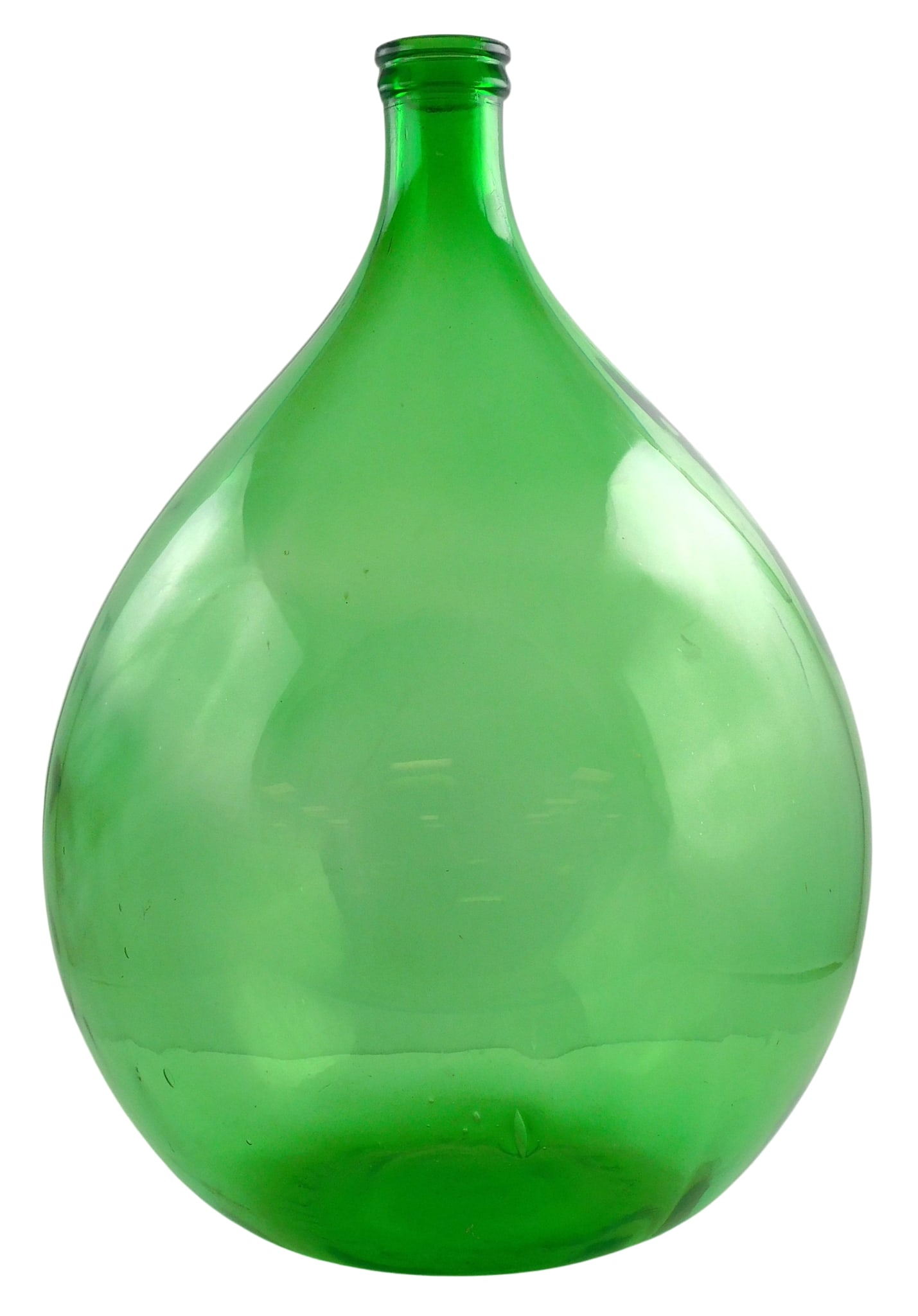 GLASS: DEMIJOHN BOTTLE, MOLDED