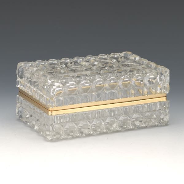GLASS DRESSER BOX 3 ¼" x 7 ?" x 4