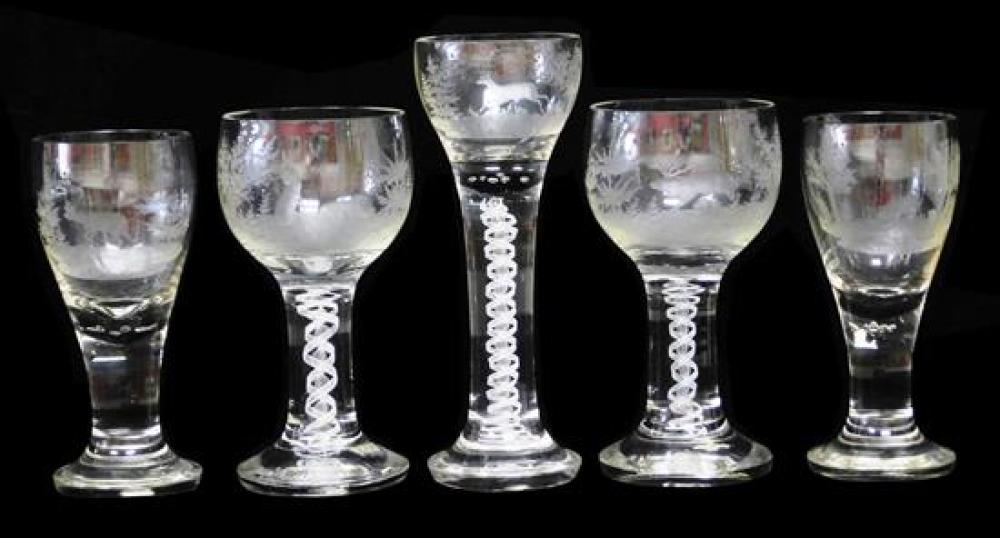 GLASS: FIVE OVERSIZED