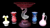 GLASS: FIVE SIMILARLY DESIGNED