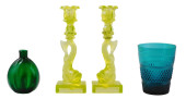 + GLASS: FOUR PIECES OF METROP