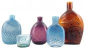 GLASS: FOUR REPRODUCTION FLASK