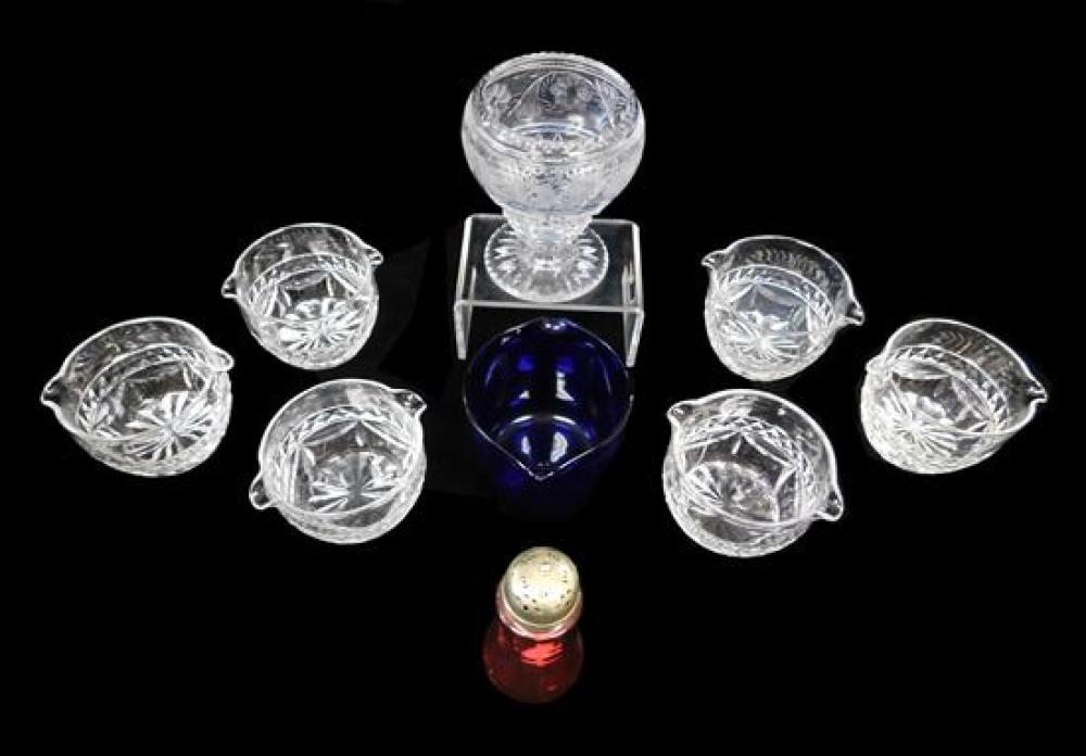 GLASS: GLASS TABLEWARE, NINE