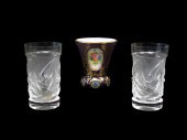 GLASS: GLASS VESSELS, INCLUDIN