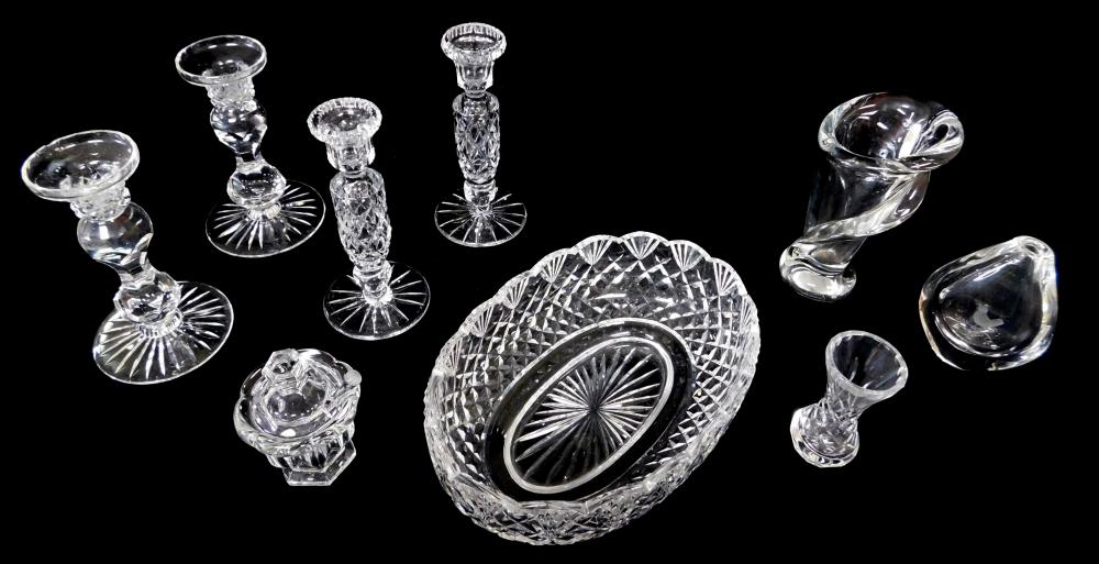 GLASS: GLASSWARE, 20TH C.,