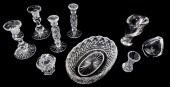 GLASS: GLASSWARE, 20TH C., INC