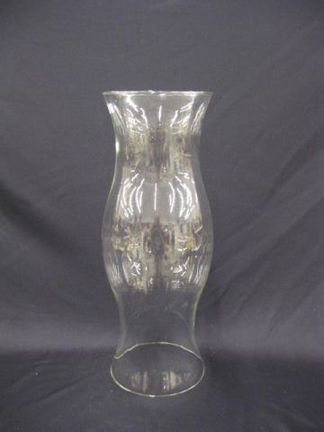 Glass Hurricane Globe 16 1/2''