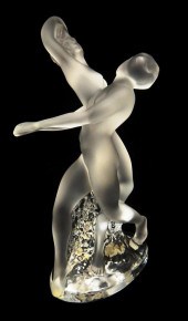 GLASS: LALIQUE "DEUX DANSEURS"