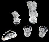 GLASS: LALIQUE FRANCE GLASSWAR