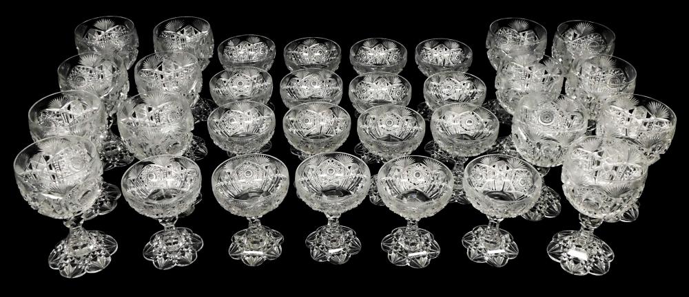GLASS: LIBBEY "WEDGEMERE" PATTERN