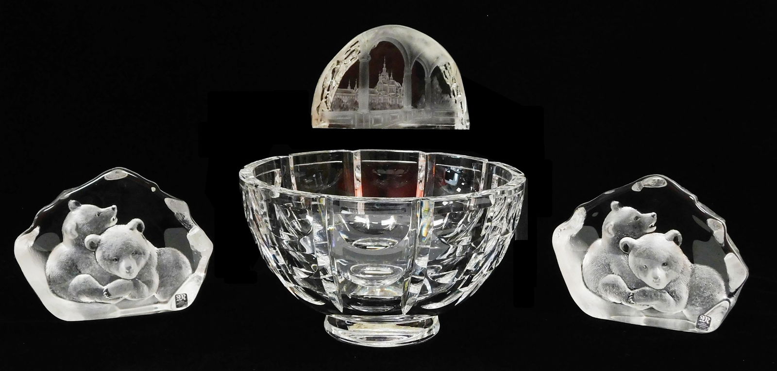 GLASS: ORREFORS, MATS JONASSON,
