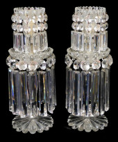 +GLASS: PAIR OF LARGE ENGLISH