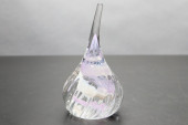 GLASS PAPERWEIGHT RING HOLDER