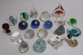 GLASS PAPERWEIGHTS & ADDITIONS