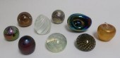 GLASS PAPERWEIGHTS IN ART NOUV