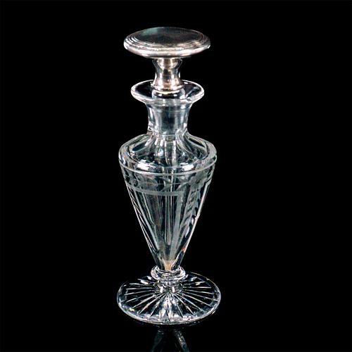 GLASS PERFUME BOTTLE WITH
