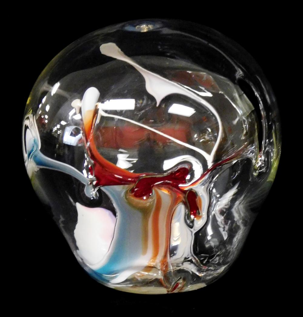 GLASS: PETER BRAMHALL (AMERICAN, B.