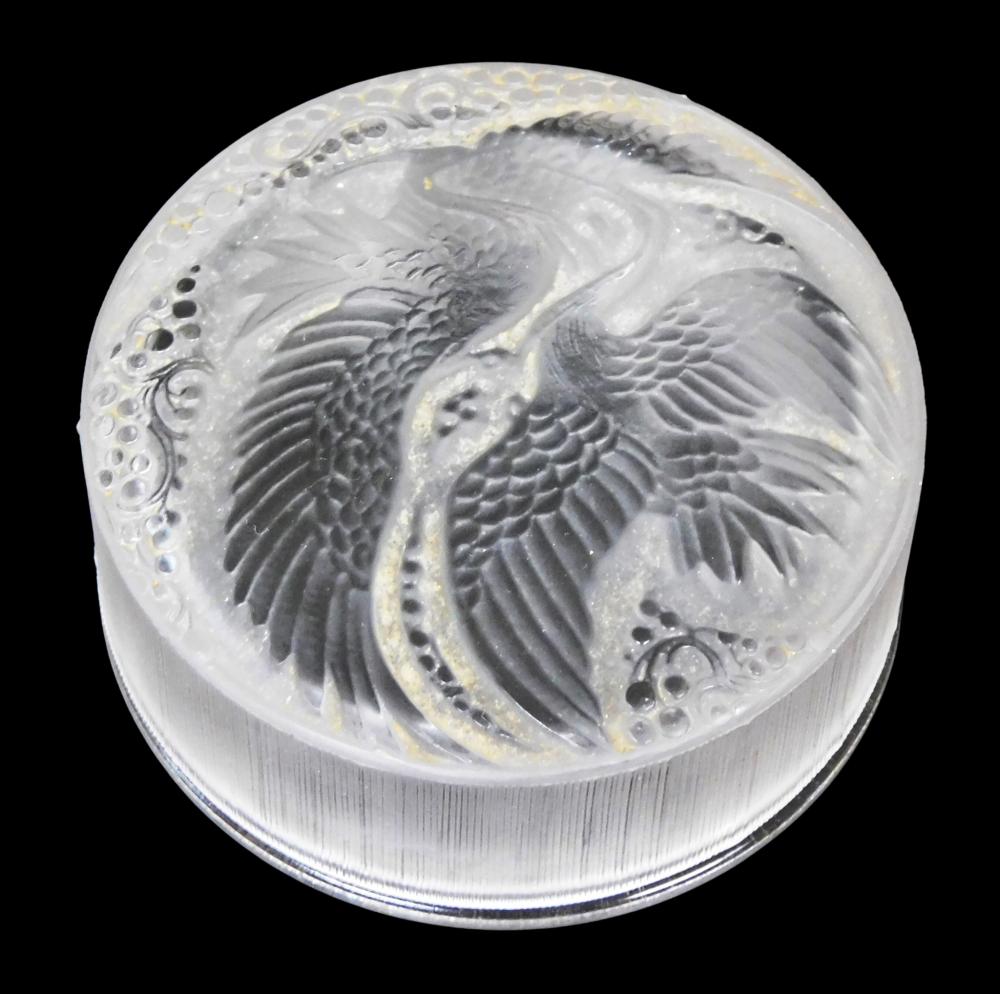 GLASS: RENE LALIQUE "RAMBOUILLET"