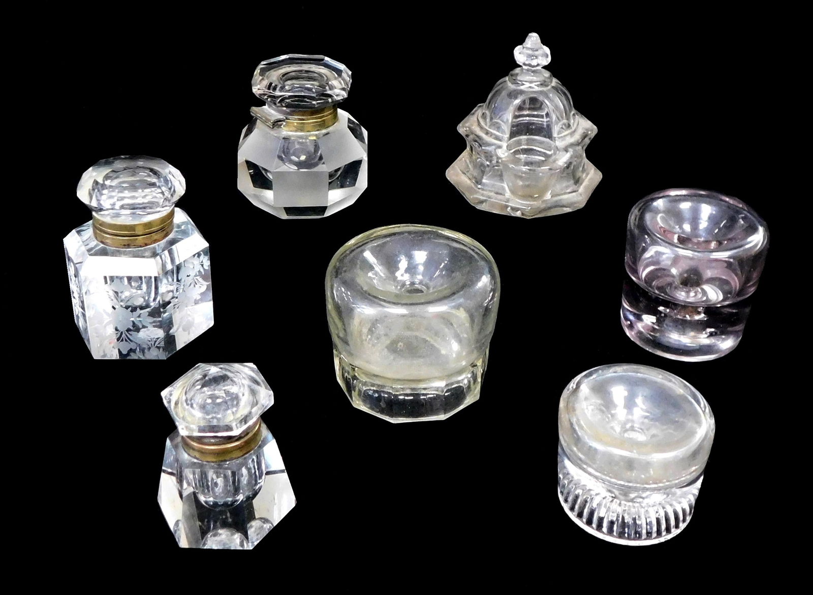 GLASS: SEVEN CLEAR GLASS