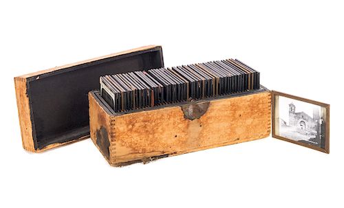 GLASS SLIDES OF EARLY