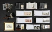 GLASS SLIDES, STEREOSCOPIC CAR