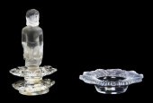 GLASS: STEUBEN AND LALIQUE, TH