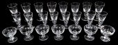 GLASS: STEUBEN STEMWARE, TWENT