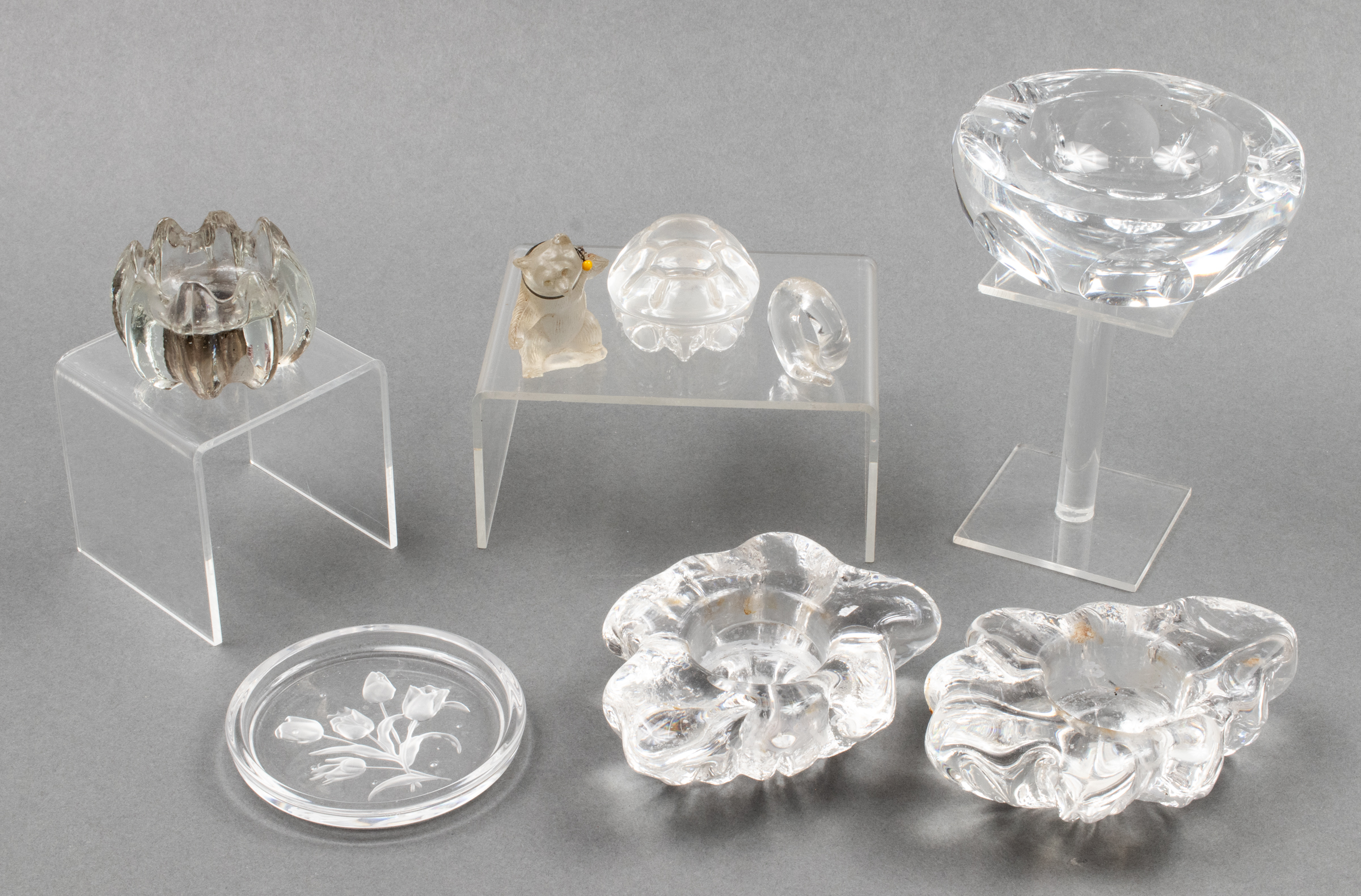 GLASS TABLE DECORATIONS INCL.