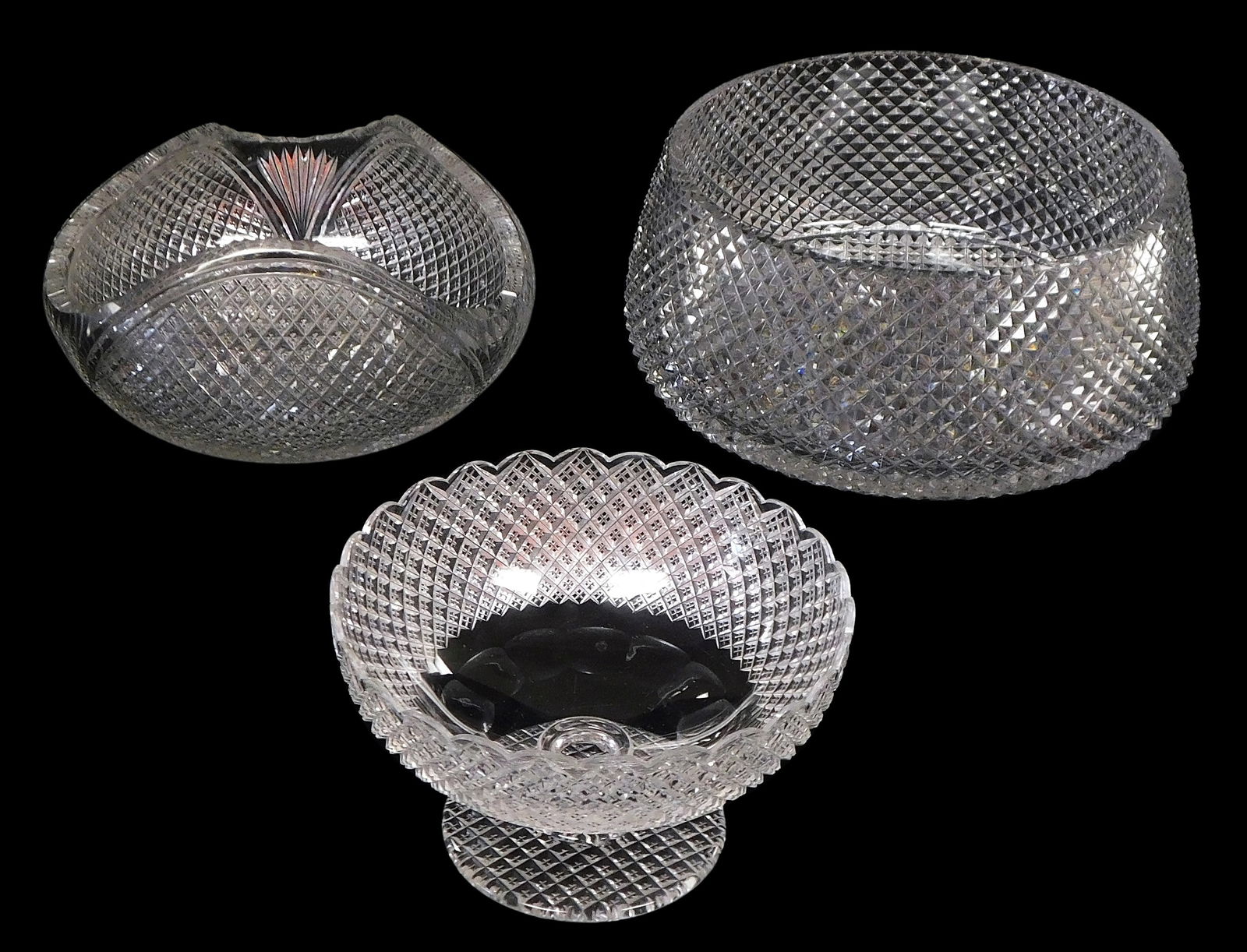 GLASS: THREE CONTEMPORARY DIAMOND