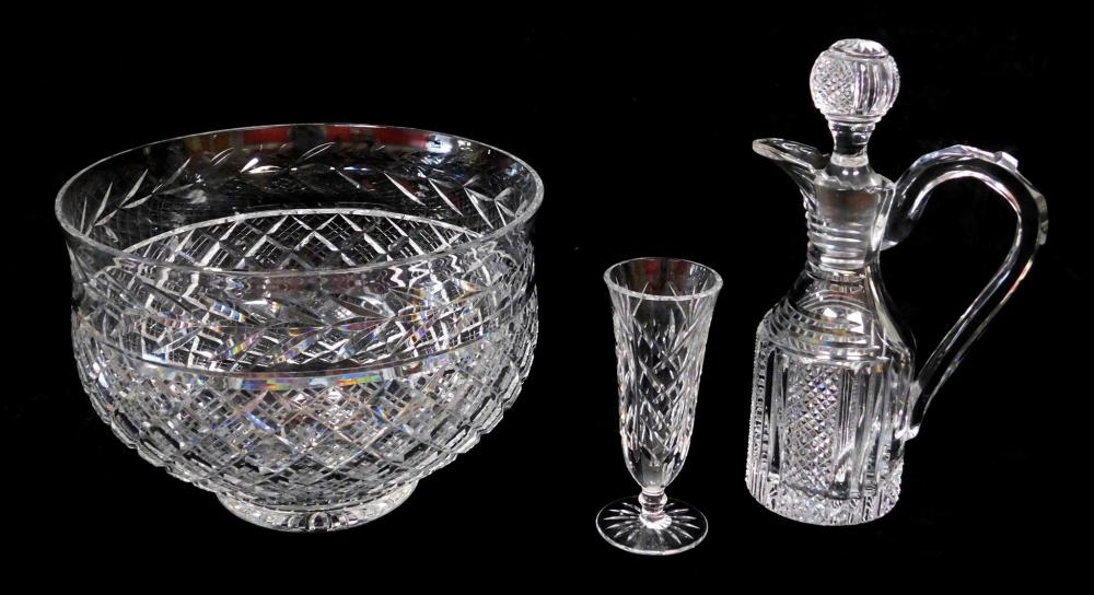 GLASS: THREE PIECES OF CUT