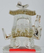 Glass Toonerville Trolley Cand
