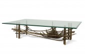 GLASS TOP C. JERE STYLE BRUTAL