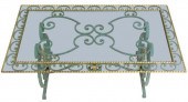 GLASS-TOP PAINTED & PARCEL GIL