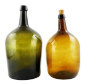 GLASS: TWO DEMIJOHNS, FIRST BE