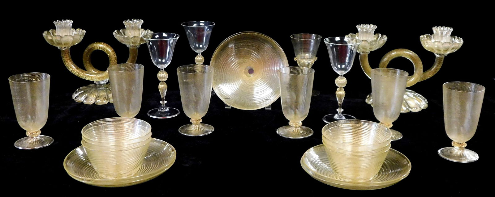 GLASS: VENETIAN GLASS, 20 PLUS