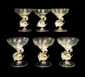 GLASS: VENETIAN GLASS STEMWARE