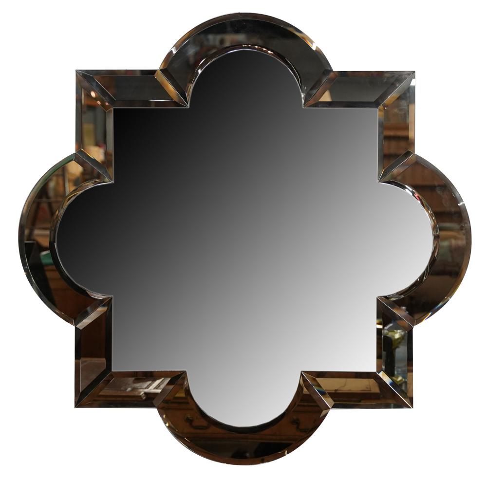 GLASS WALL MIRRORwith beveled