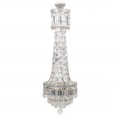 GLASS WATERFALL CHANDELIER, IN