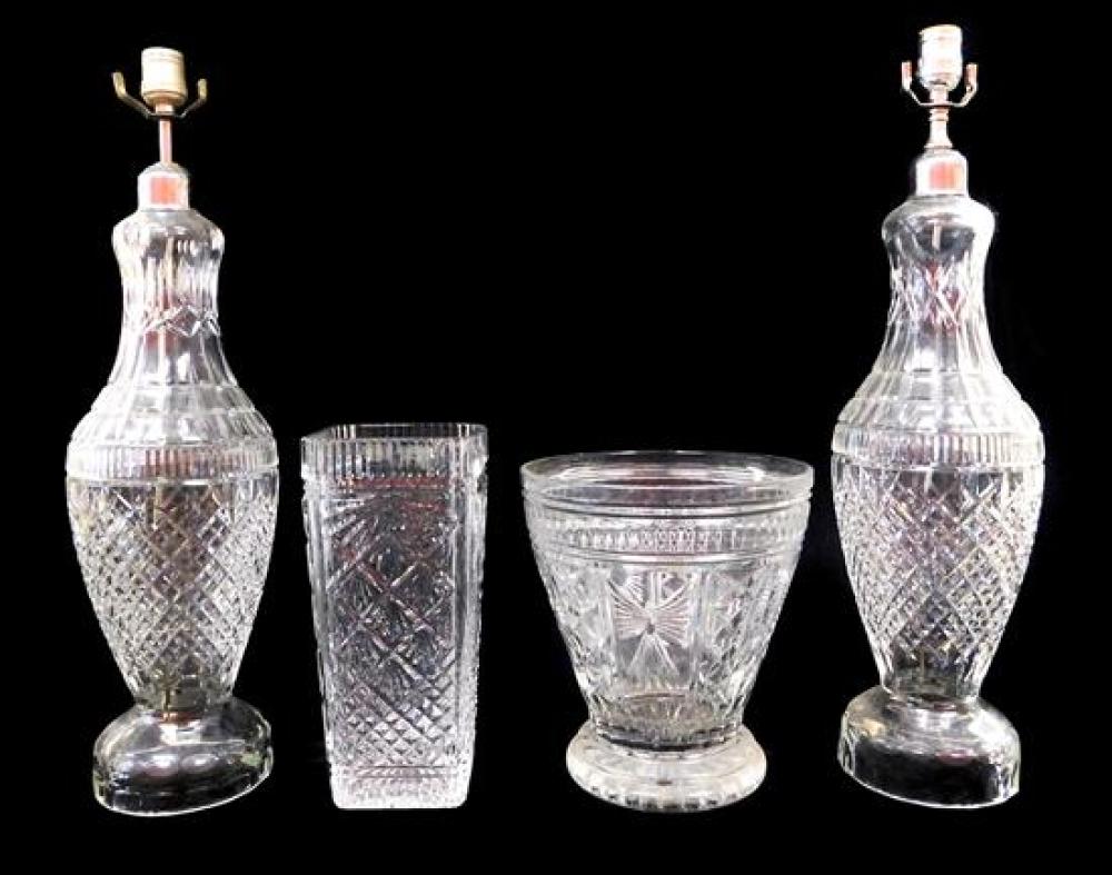 GLASS: WATERFORD CUT CRYSTAL