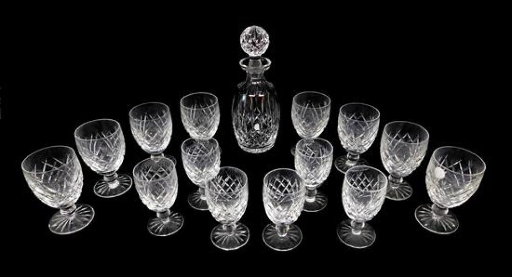 GLASS: WATERFORD CUT CRYSTAL