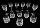 GLASS: WATERFORD CUT CRYSTAL,