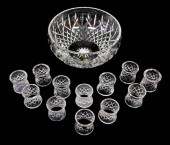 GLASS: WATERFORD CUT GLASS FRU